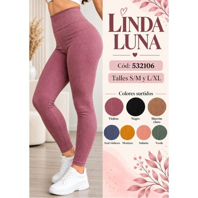 6 Calzas DLIRIO SIN PUSHUP Morley Talles 38 al 44/46  8 Colores SURTIDOS