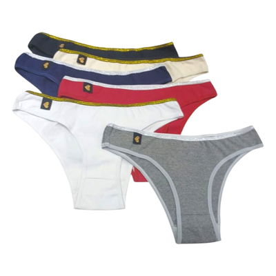 Vedetinas de algodón con brillo por docena 