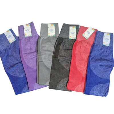 Pack x6 Calzas con efecto levanta cola SURTIDO DE TALLES Y COLORES
