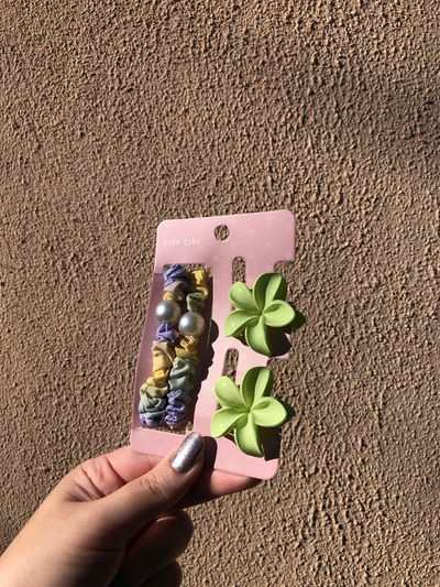 Set broches + colitas 