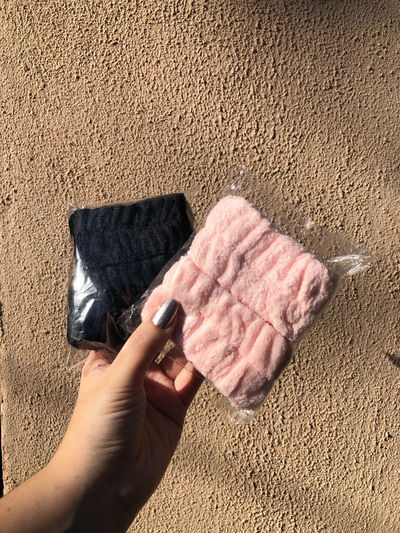 Muñequeras skincare 