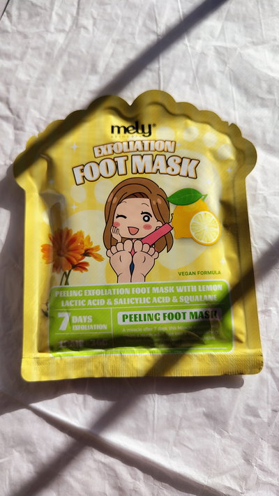Mascarilla para pies Mely (exfoliante)