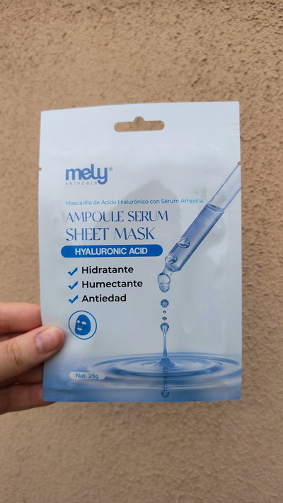 Mascarilla Ácido Hialurónico Mely