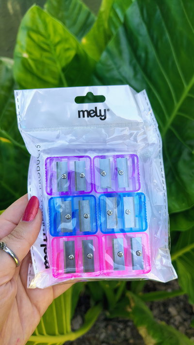 Sacapuntas doble Mely (c/u)