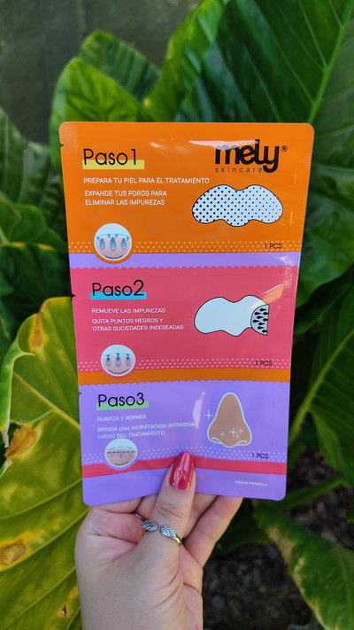 Mascarilla 3 pasos Mely