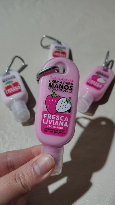 Crema p/manos (Frutilla) Thelma y Louise