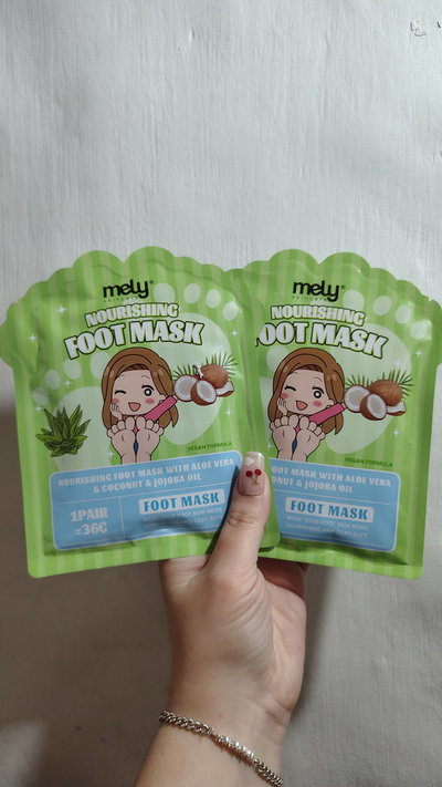 Mascarilla para pies hidratante regenadora - Mely 👣