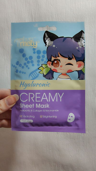 Mascarilla facial Hyaluronic - Mely