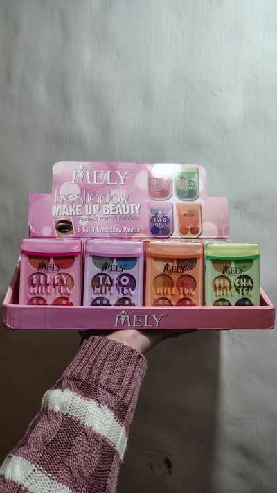 Paleta de sombras 6 tonos - Mely