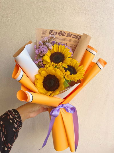 Ramo de 3 girasoles