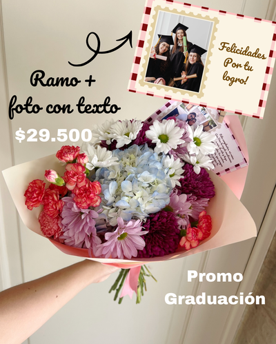 Ramo surtido + Foto con texto 