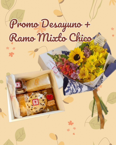Promo Desayuno + Ramo mixto Chico