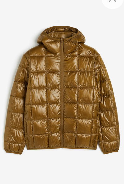 Campera puffer H&M hombre
