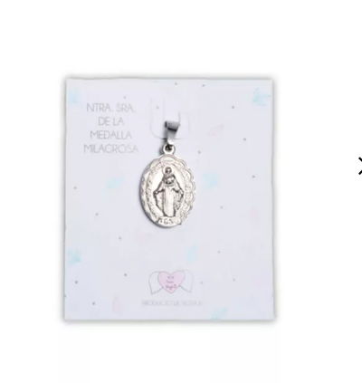 Dije Acero Milagrosa