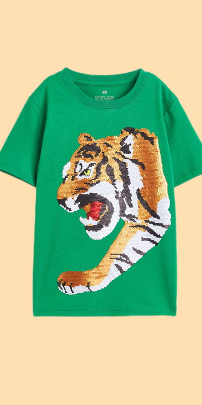 Remera H&M Tigre