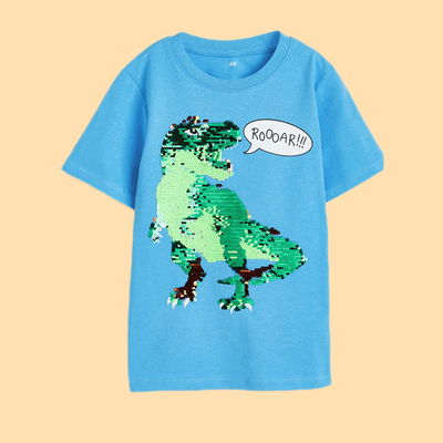 Remera H&M dinosaurio 