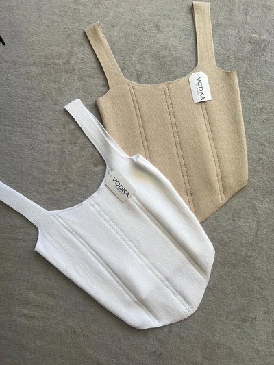 Top hilo estilo corset