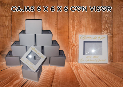 Cajas con visor