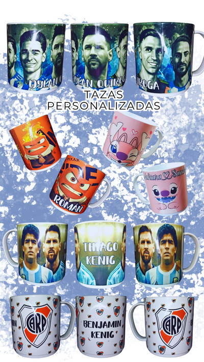 Taza de polímero personalizadas
