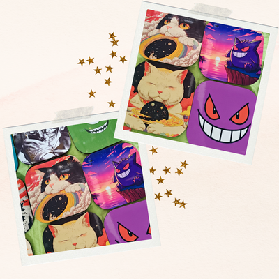 Posa vaso cuadrado 10x10 