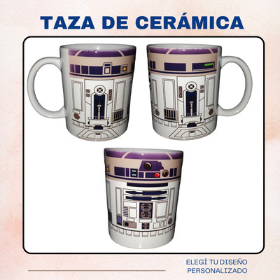 Taza de Ceramica Blanca 