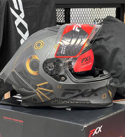 CASCO FXX (DOBLE VISIOR)