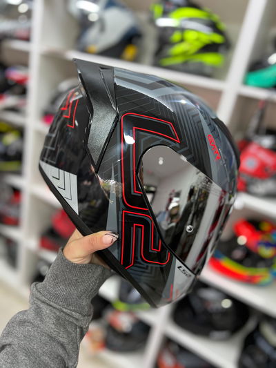 ROOKIE + VISOR ESPEJADO PLATEADO