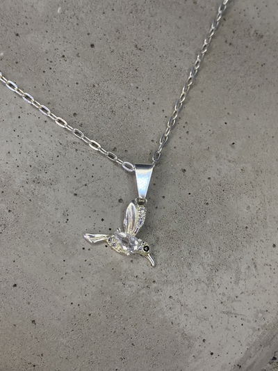 CONJUNTO DE ACERO BLANCO COLIBRÍ