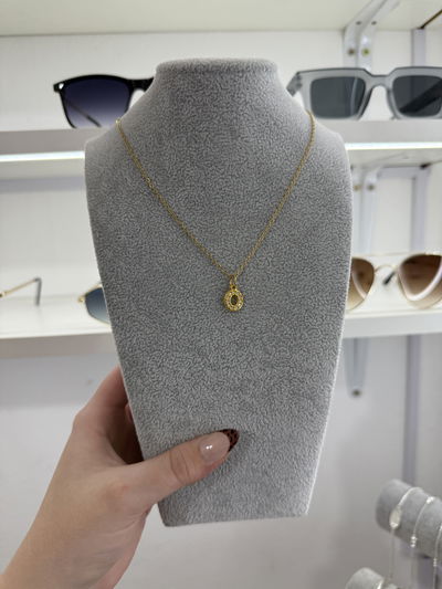 CONJUNTO ELIZA "O" ACERO DORADO