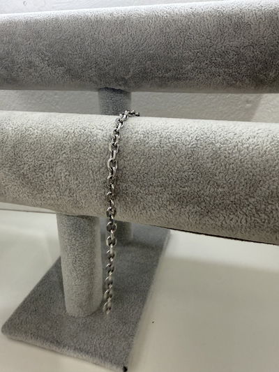 PULSERA DE ACERO QUIRÚRGICO (19CM)