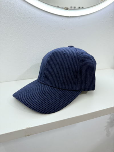 GORRA CORDEROY AZUL
