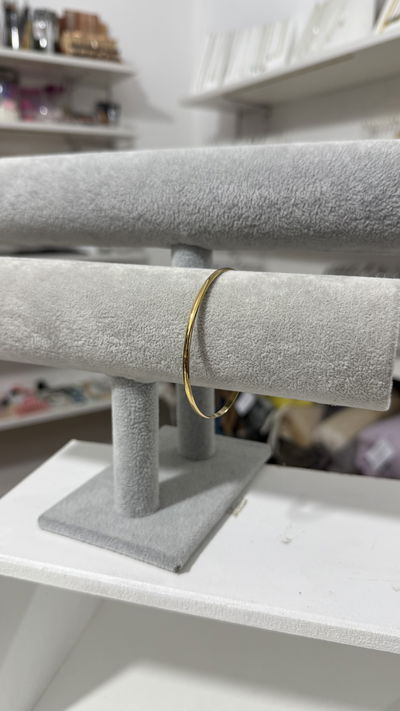 Esclava acero dorado (6,5 CMDx3 MM)