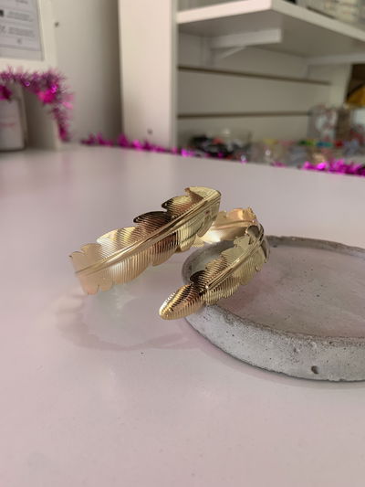 BRAZALETE GRIEGO DORADO