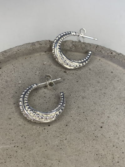 ARGOLLAS SARA ACERO BLANCO