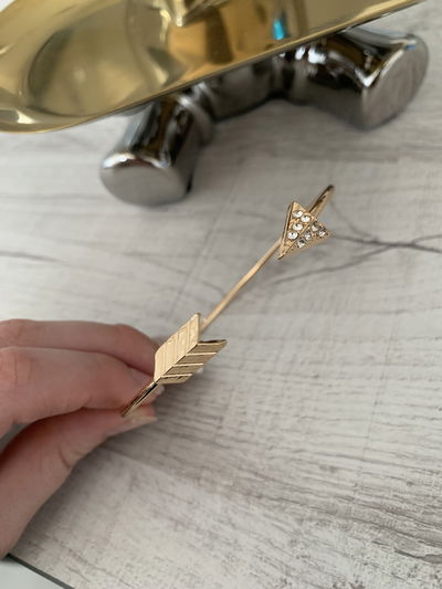 BRAZALETE ARROW GLOW DORADO 7.5CMD