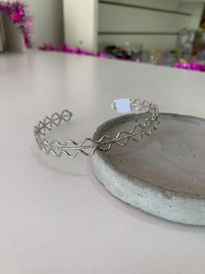 BRAZALETE CIRCE PLATEADO