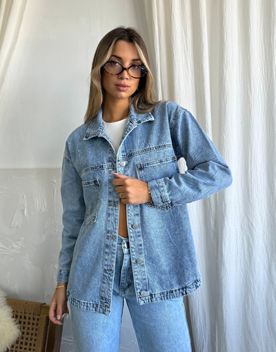 CAZZU JEANS BRILLO