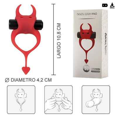 Anillo vibrador peneano Demon