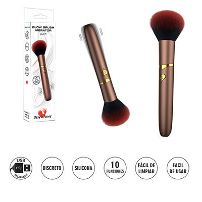 Brocha de maquillaje Bala vibradora 