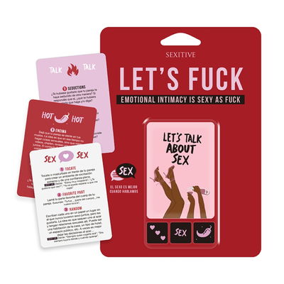 Let’s Fuck, juego de cartas + dados