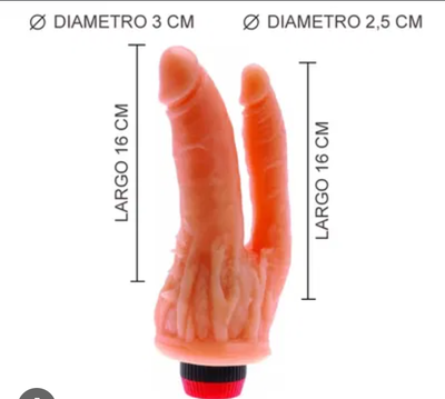 Vibrador Anal Doble Penetración - Anal Y Vaginal