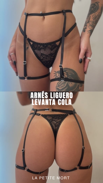 Arnés liguero levanta cola