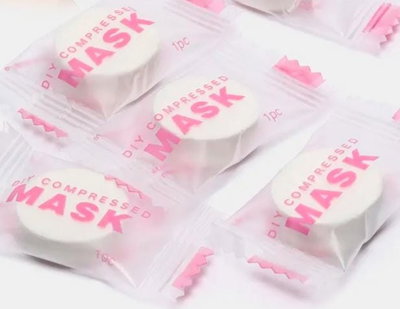 Mascarilla comprimida