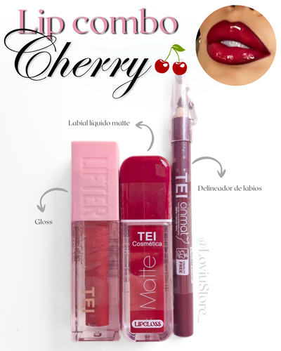 Lip combo cherry
