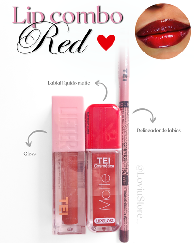Lip combo Red