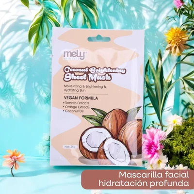 Mascarilla coco Mely