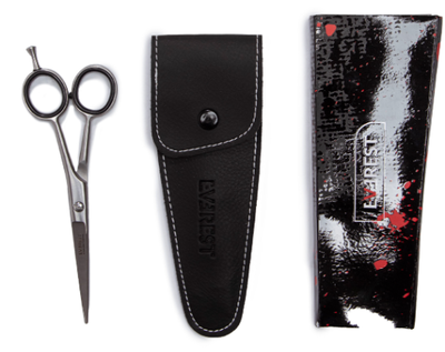 TIJERA ACERO CORTE PROFESIONAL EVEREST CUERO 
