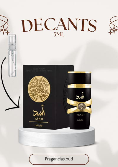 Decant Asad Black 5ml 