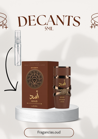 Decant Asad Bourbon 5ml 