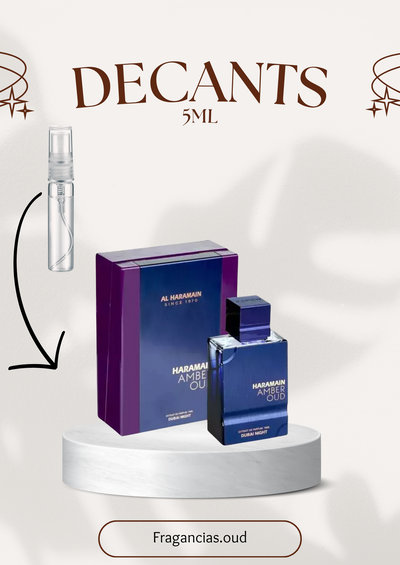Decant Al Haramain Amber Dubai Night 5ml 